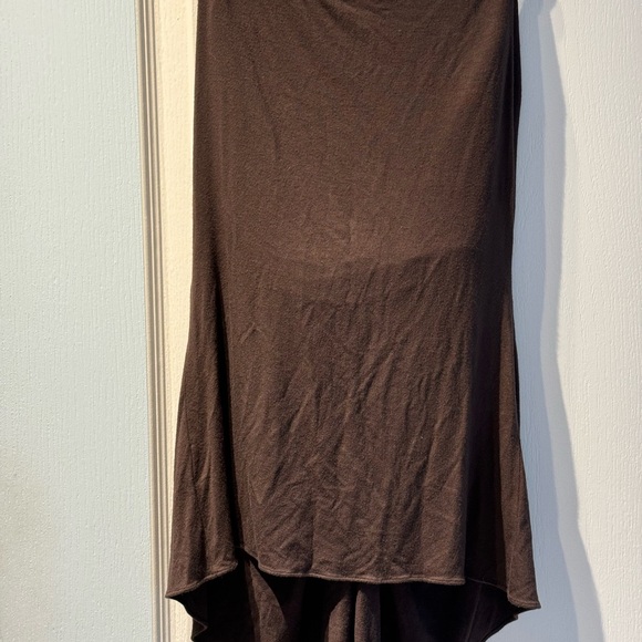 SKY TOP TEE . Brown color. Size M with ornaments strapless .made in USA - Picture 4 of 5